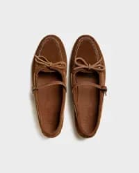 Lorea Süet Taba Kadın Loafer - 2
