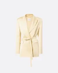 Wilder Krem Kadın Blazer - 0