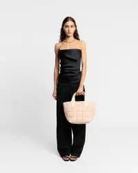 Porter Tote Küçük Boy Pembe Kadın Çanta - 4