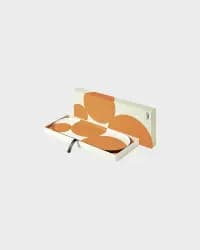 Astre Turuncu Dekoratif Tabak 15x40x1,4 cm - 0