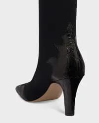 Belle Western Ankle Siyah Kadın Bot - 4