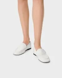 Juno Beyaz Kadın Loafer - 4