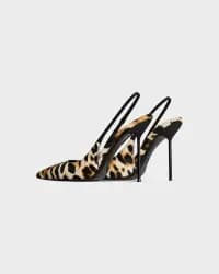 Lidia Slingback Leopar Kadın Pump - 2