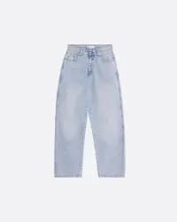 Baggy Mavi Kadın Jean Pantolon - 0