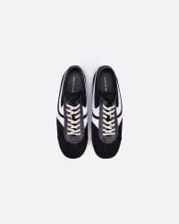 Siyah-Beyaz Kadın Sneakers - 1