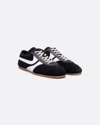 Siyah-Beyaz Kadın Sneakers - 2