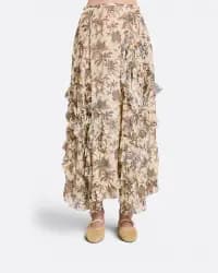 Adele Cascading Ruffle Kadın Etek - 6
