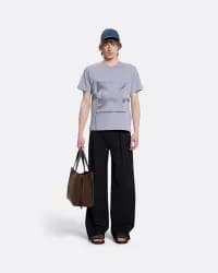 Gesture Gri Erkek T-Shirt - 1