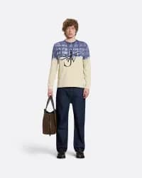 Batik Ribbon Anchor Lacivert-Beyaz Erkek Sweatshirt - 1