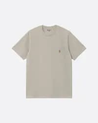 Pocket Yeşil Gri Erkek T-shirt - 0
