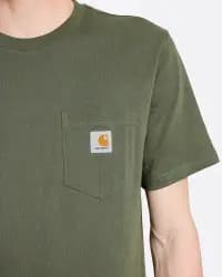 Pocket Yeşil Erkek T-shirt - 5