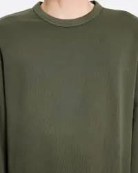 Faded Pond Corps Haki Erkek Sweatshirt - 4