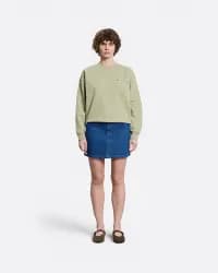 Dressed Fox Comfort Yeşil Kadın Sweatshirt - 1