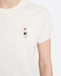 Dressed Fox Baby Beyaz Kadın T-shirt - 4