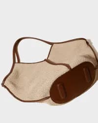 Calella Soft Raffia Naturel Kadın Tote Çanta - 2