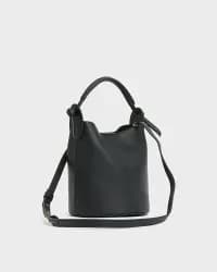 Mini Fortuna Bucket Siyah Kadın Çanta - 1