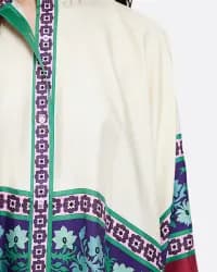 Foulard Kırmızı Kadın Gömlek - 5