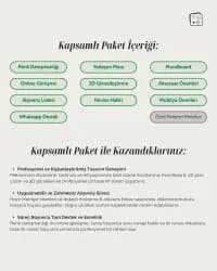 Kapsamlı Paket: Online İç Mimarlık ve Dekorasyon Hizmeti - 1