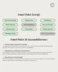 Temel Paket: Online İç Mimarlık ve Dekorasyon Hizmeti - 1