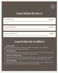 Temel Rehberlik : Online Danışmanlık ve Mekan Analizi - 3