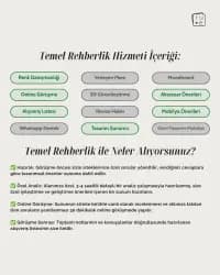 Temel Rehberlik : Online Danışmanlık ve Mekan Analizi - 1